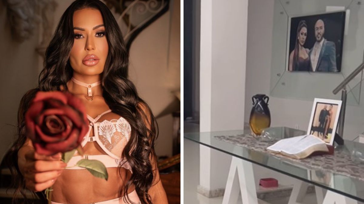 Mesmo após término, Gracyanne Barbosa mantém lembranças com Belo em casa; veja