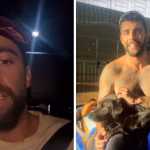 Pedro Scooby resgata mais de 20 cães ilhados no RS e se emociona