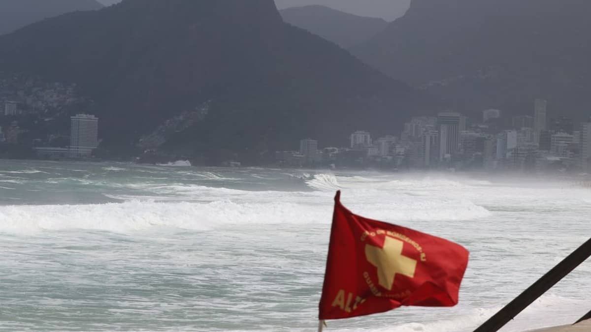 Chuva intensa e ventania podem atingir 90 cidades do Rio de Janeiro