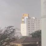 Vídeo: BH entra em alerta para queda de granizo na próxima hora; capital já registra chuva