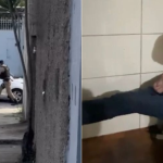 Vídeo: ‘Capitão América’ do mal é preso por furtar carros em BH e diz cometer crime por depressão