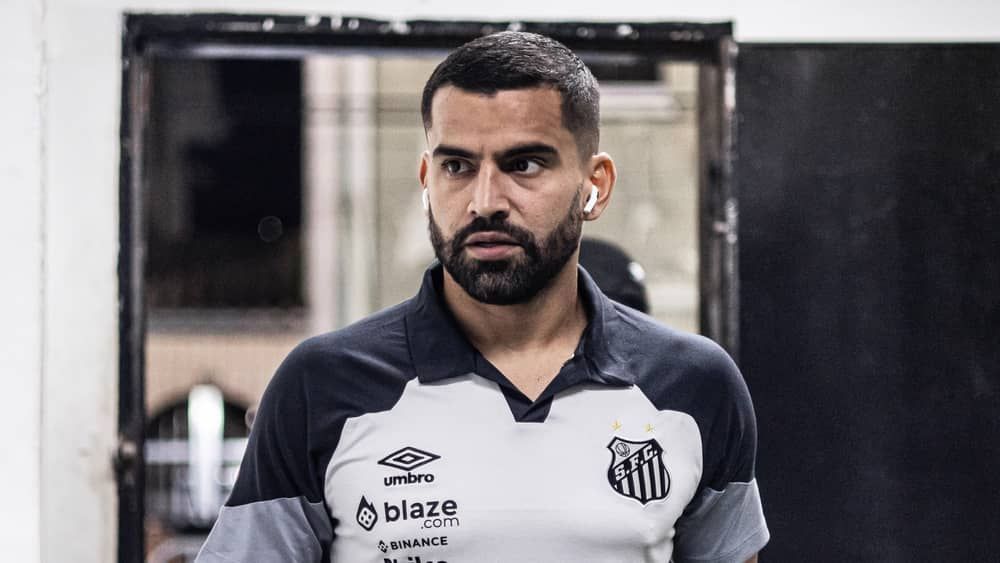 Tomás Rincón cobra melhora do Santos e lamenta empate contra o Cuiabá 