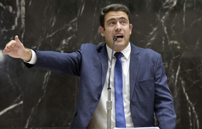 Cristiano Caporezzo (PL), deputado estadual.