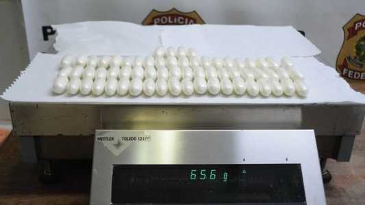 Cápsulas encontradas com mulheres tinham cocaína