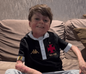 Pequeno Gui, torcedor símbolo do Vasco