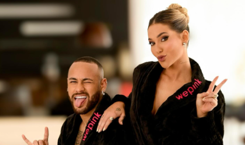 Virgínia e Neymar já foram parceiros na WePink