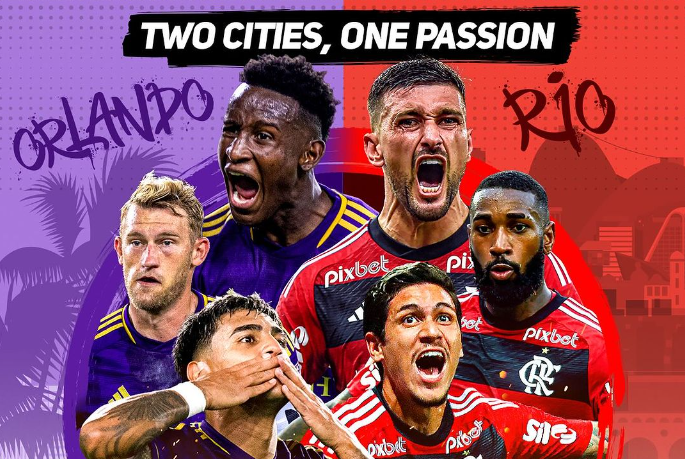 Flamengo anuncia partida contra o Orlando City em 2024