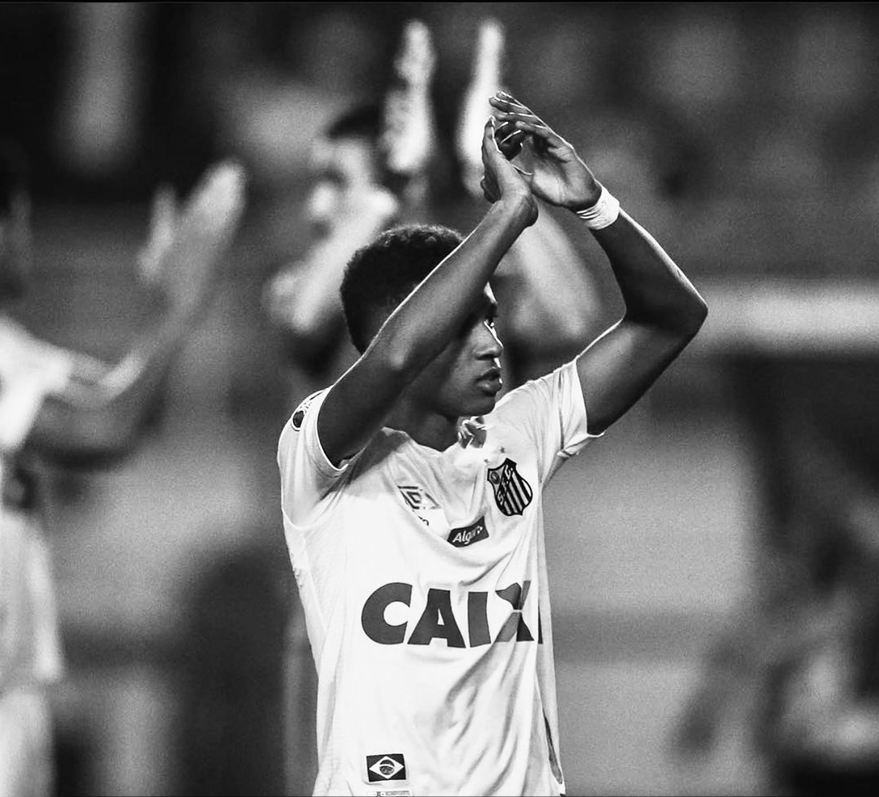 Rodrygo manda recado ao Santos após rebaixamento; veja