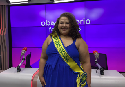 Observatório Feminino entrevista a Miss GMais Minas Gerais, Fernanda Castelo Branco