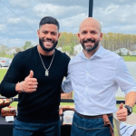Atleticano que fez almoço para Hulk nos EUA se encanta com humildade do ídolo