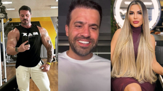 Influenciadores investigados pela polícia. Na foto estão: Renato Cariani, Pablo Marçal e Deolane Bezerra