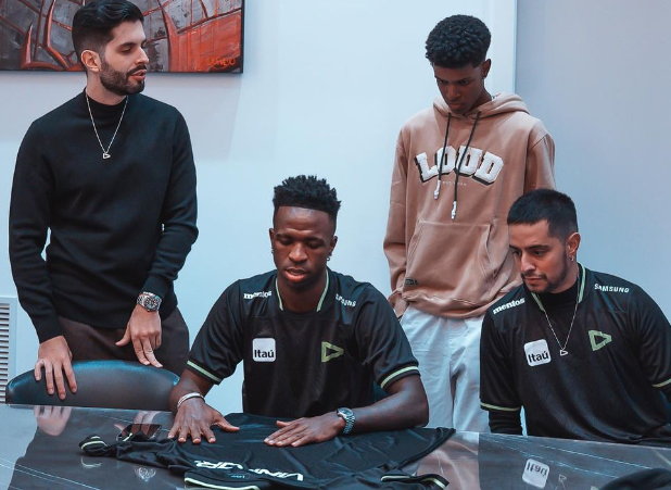 Vinícius Júnior é o novo embaixador da LOUD, de eSports