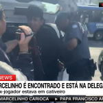 Após sequestro, Marcelinho Carioca presta depoimento em delegacia