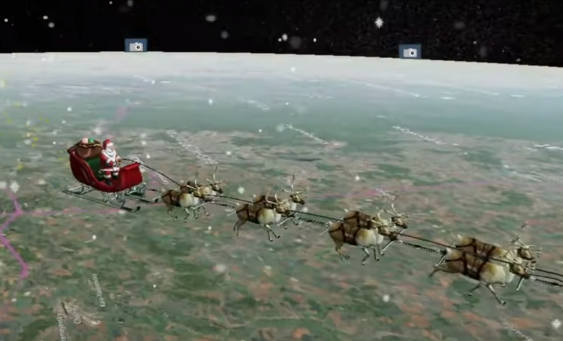 Onde já é natal? Acompanhe o trajeto do Papai Noel em tempo real