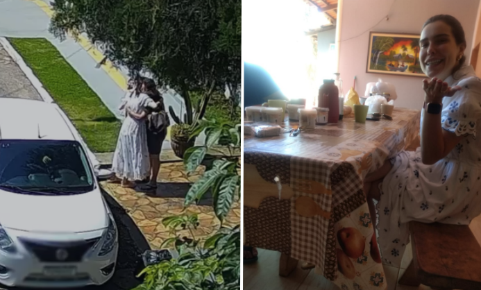 Vídeo: advogada abraça ex-sogro minutos antes de envenená-lo em Goiás