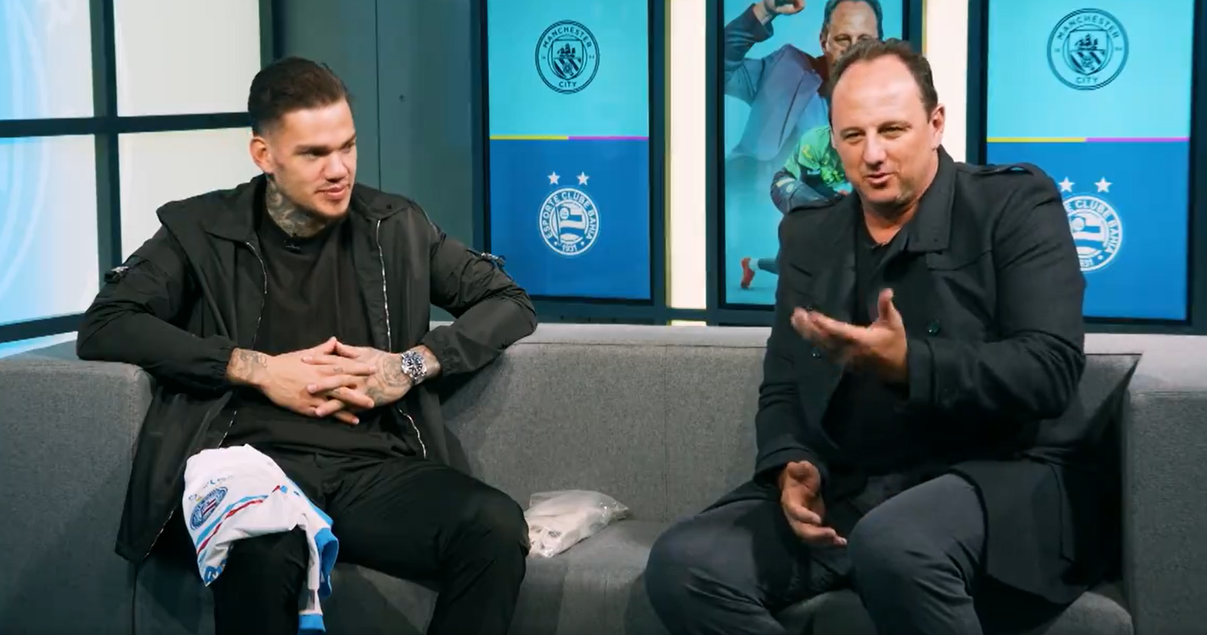 Ceni para Ederson, do Manchester City: 'Consigo ver a mim quando vejo você jogar'