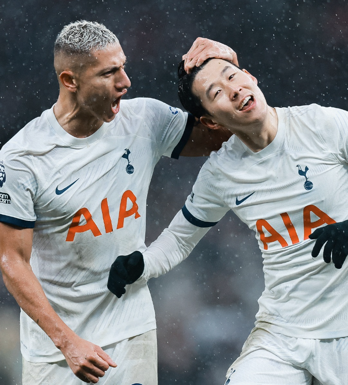 Richarlison marca, e Tottenham respira na Premier League; Arsenal é derrotado