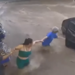 Vídeo: mulher e sobrinha são arrastadas por correnteza e salvas em Campinas