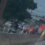 Acidente entre um carro e uma moto deixa um morto no Anel Rodoviário de BH