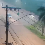 Chuva em Ubá, em MG, deixou onze pessoas desalojadas e muitos estragos