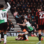 Com gols de Darwin Nuñez e Diogo Jota, Liverpool goleia o Bournemouth fora de casa
