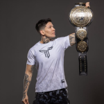 Campeã no peso-galo, brasileira desafia Cris Cyborg: 'Vamos dar um show'