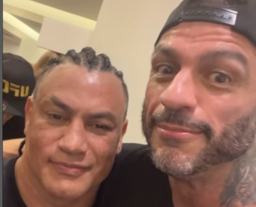Após massacre, Bambam publica vídeo ao lado de Popó: 'Mão pesada demais'