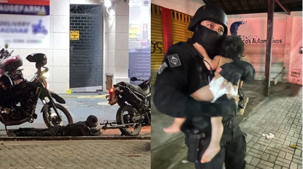 Homem mantém filho como refém e criança é salva por atirador de elite do Bope no CE