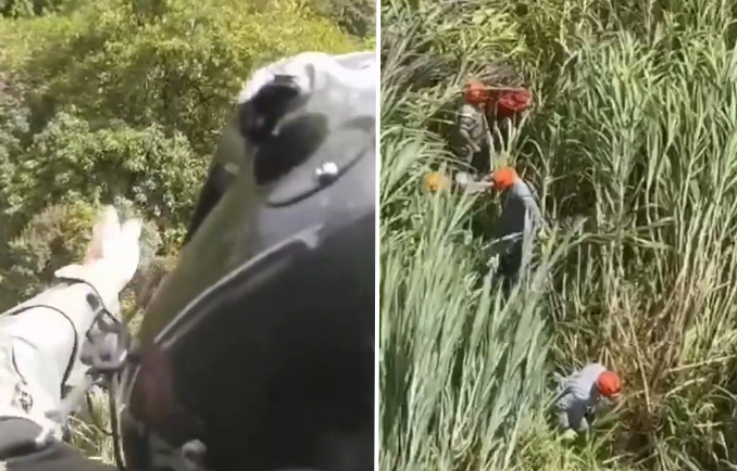 Vídeo: homem com Alzheimer é resgatado após ficar dois dias desaparecido em mata de SP
