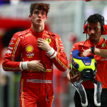 Leclerc chega em terceiro, elogia Ferrari e valoriza parceria com substituto de Sainz
