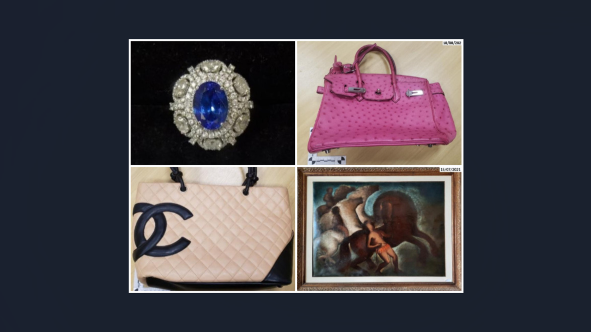 Diamantes, bolsas Prada e Chanel, pinturas: governo leiloa artigos de luxo