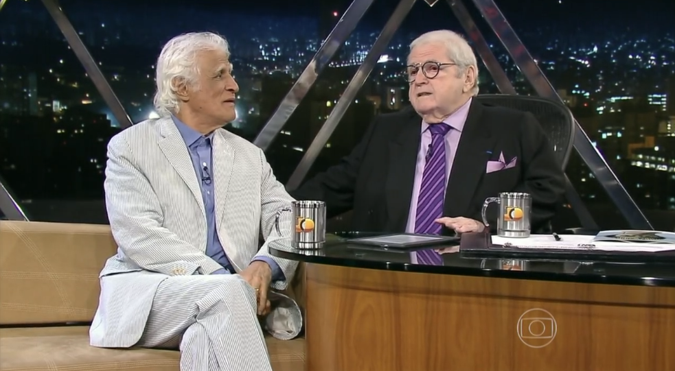 Ziraldo foi o último entrevistado do Programa do Jô em 2016