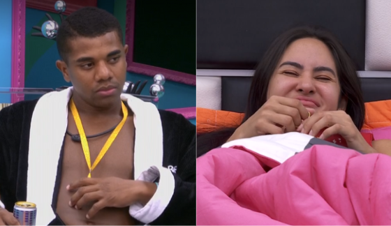 'Eu ia votar em você', diz Davi para Isabelle após a formação do 19° paredão do BBB 24