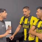 Adversários na Libertadores, jogadores do Peñarol 'exaltam' ex-Atlético; assista