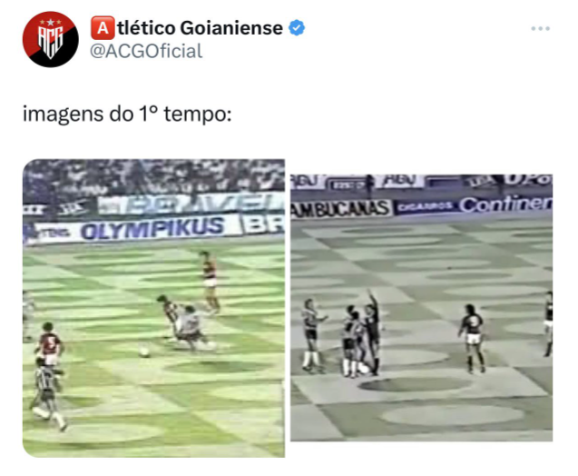 Atlético-GO relembra 'Wright e Atlético' em reclamação contra o Flamengo