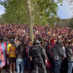 Torcida do Barcelona canta 'Vinicius, morra' antes de decisão na Champions