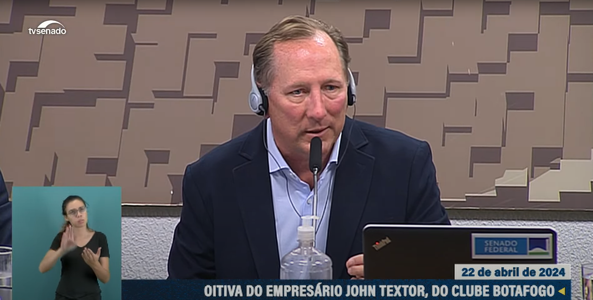 John Textor é ouvido em CPI e entregará evidências; saiba mais