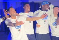 Jogadores da Inter de Milão celebram título ao som de hit brasileiro