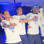 Jogadores da Inter de Milão celebram título ao som de hit brasileiro