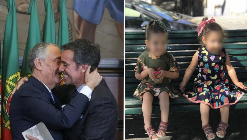 Presidente de Portugal rompe com filho por causa de escândalo com gêmeas brasileiras
