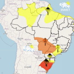 Onda de calor, temporais e risco de deslizamento: veja as regiões do país sob alerta