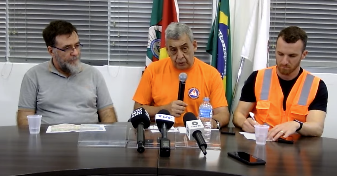 Em meio a racionamento de água, prefeito diz que quem tiver condições deve deixar Porto Alegre