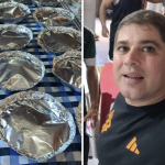 Empresário reúne doações e faz mais de 500 marmitas após perder R$ 70 mil em enchente no RS
