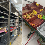 Cidades têm supermercados vazios após enchentes no RS; maior desafio é encontrar água