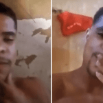 Homem que matou PM durante 'saidinha' posta vídeo ouvindo pagode e fumando dentro da cadeia em MG