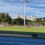 Chuvas no RS: Inter faz treino aberto à imprensa e a torcedores desalojados