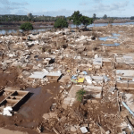 Vídeo: após cheia histórica, rio Taquari baixa e revela rastro de destruição em Cruzeiro do Sul (RS)
