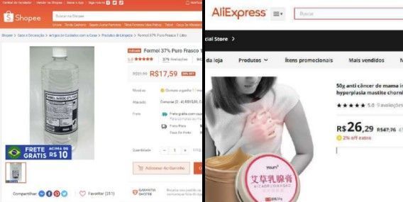 Varejistas brasileiras acusam Shein, AliExpress e Shopee de venderem produtos proibidos no Brasil