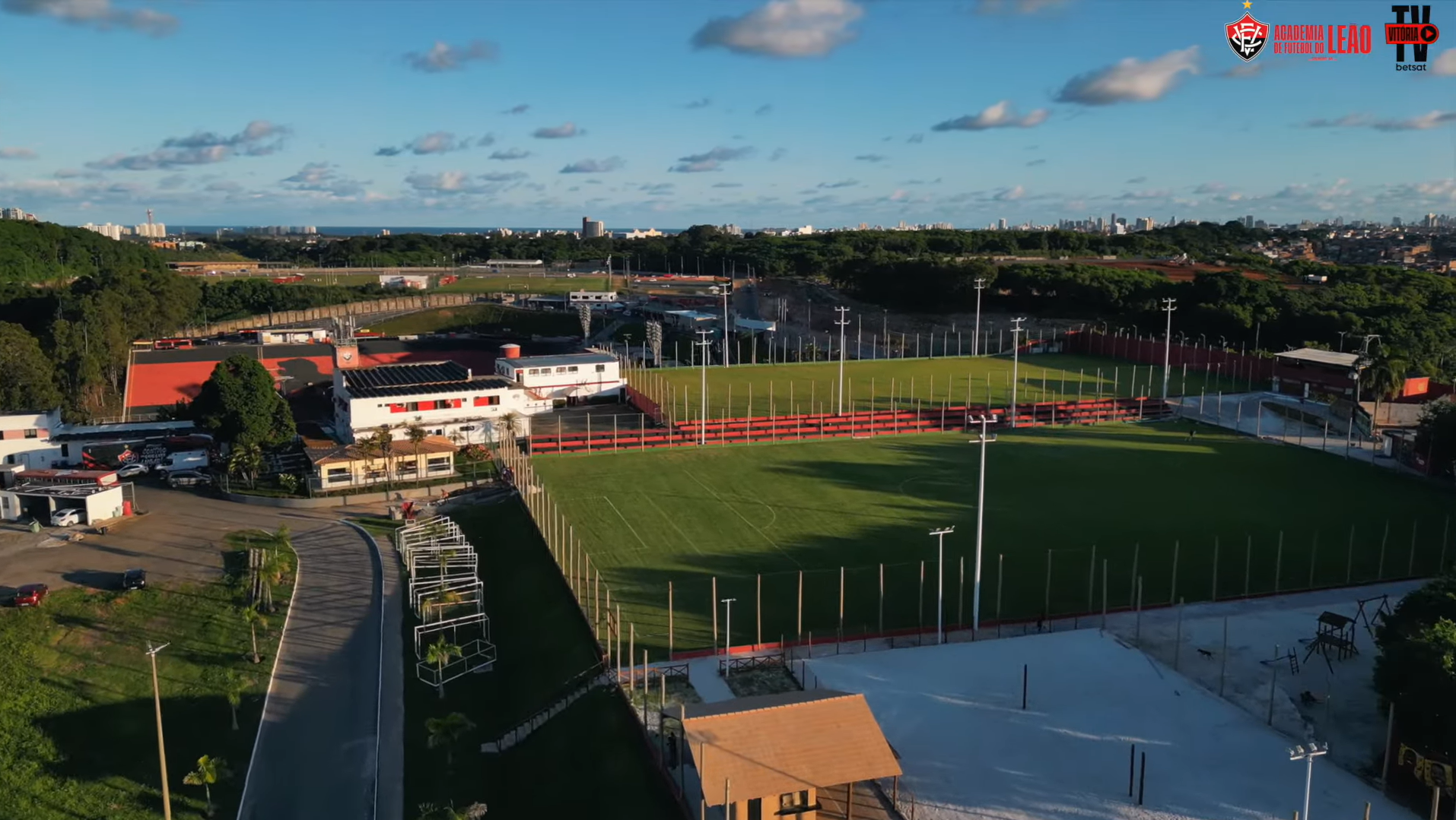 Vitória anuncia data de inauguração da Academia de Futebol do Leão