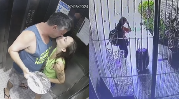 Brigadeirão envenenado: câmeras mostram vítima com prato que teria causado morte e fuga de suspeita